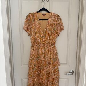 Vince Camuto Tiered Ruffle Dress